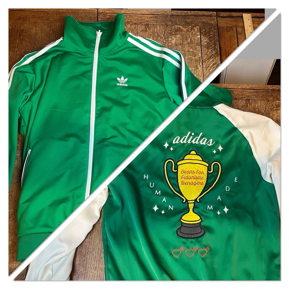 Adidas Originals x Human‎ Made Firebird Track Jacket Reversible Men's L